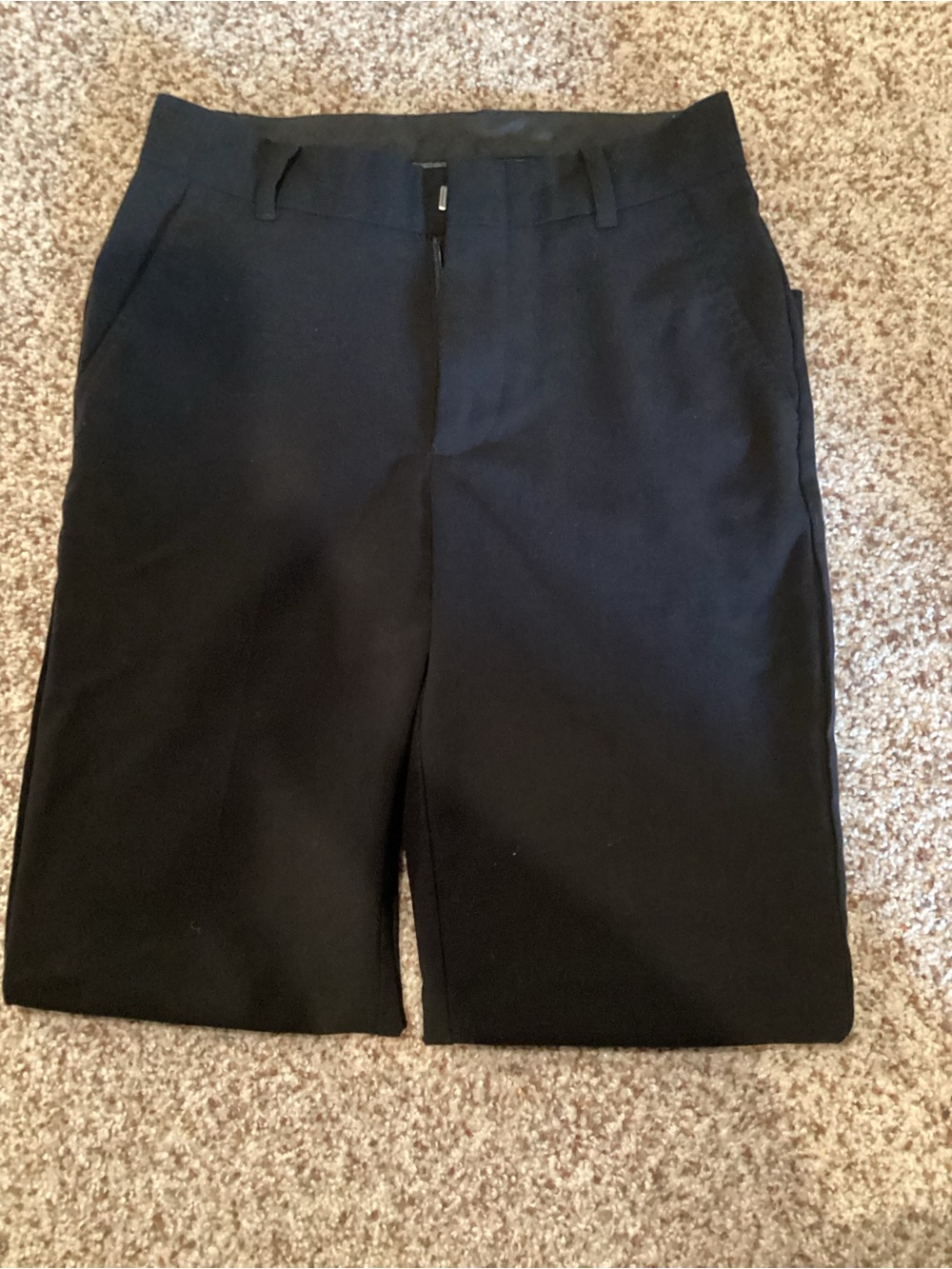 Van Heusen Black Kids Formal Shorts